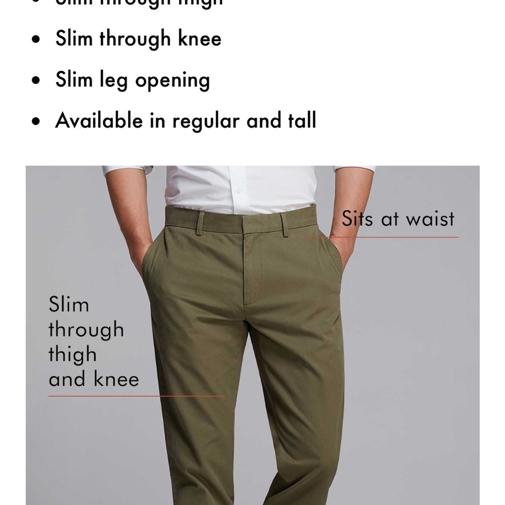 EUC Banana Republic Dark Tan Aiden Chinos 32x32